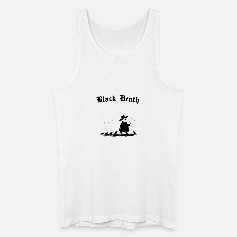 Black Death - spread in progress - Männer Bio Tank Top - Weiß