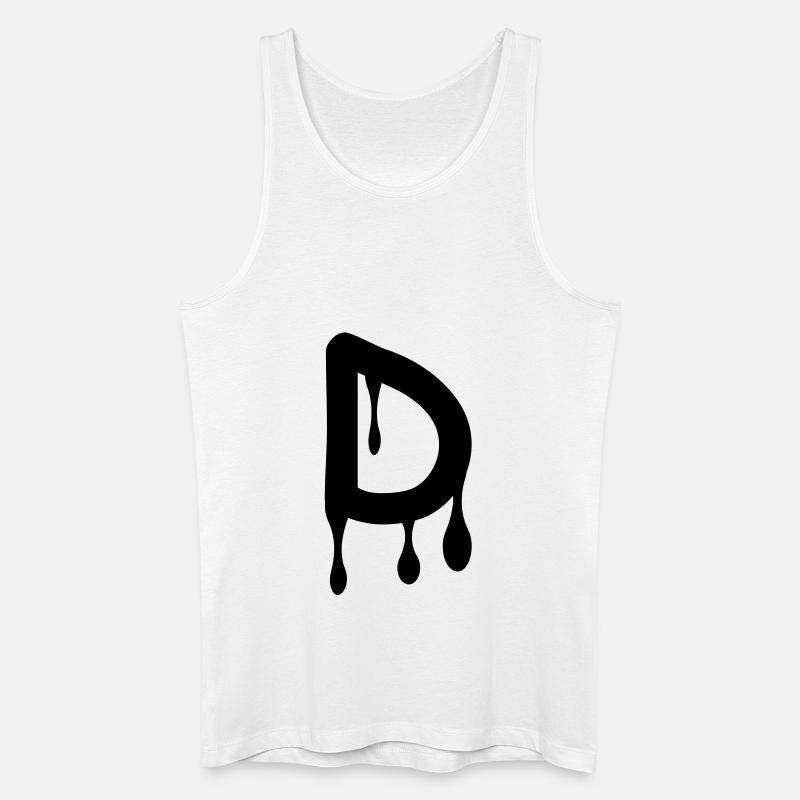 d_comic_graffiti - Männer Bio Tank Top - Weiß