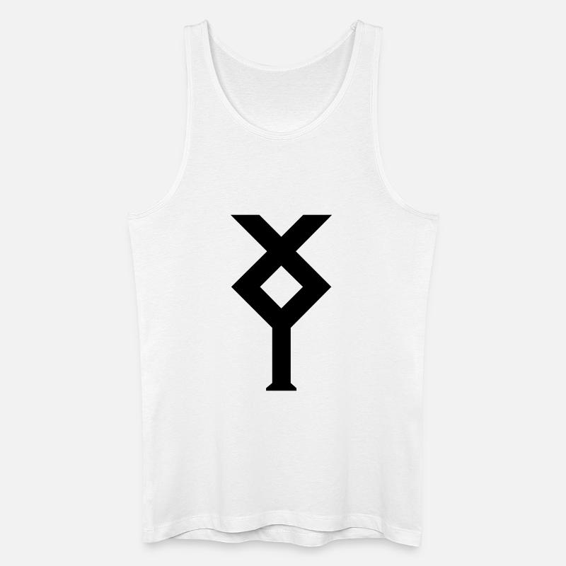 Ixylon sailing class nautical emblems - Men’s Organic Tank Top - white