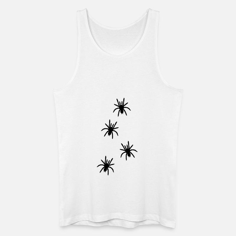 spiders_uf1 - Männer Bio Tank Top - Weiß