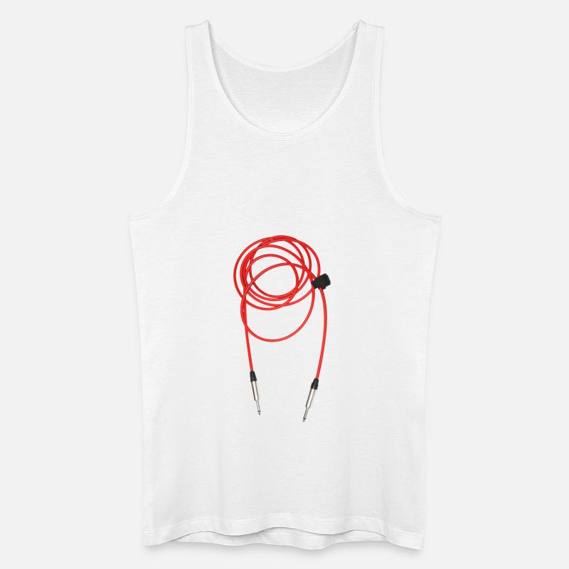 Red Cable - Männer Bio Tank Top - Weiß