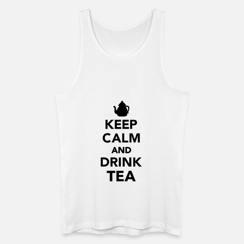 Tee - Männer Bio Tank Top - Weiß