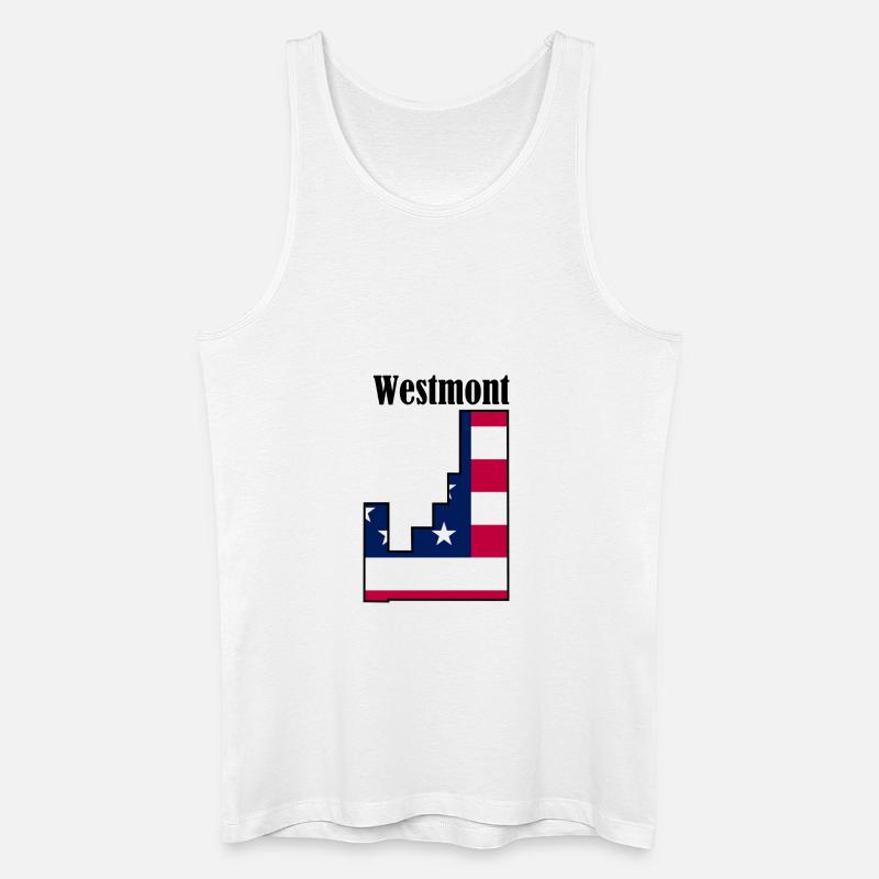 Westmont - Männer Bio Tank Top - Weiß