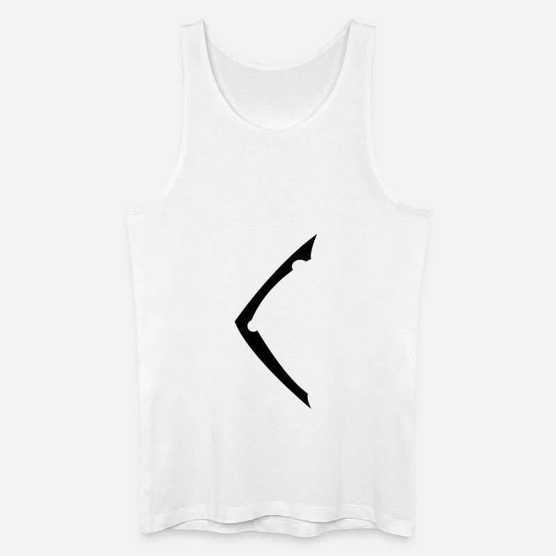 Kaunan - Männer Bio Tank Top - Weiß