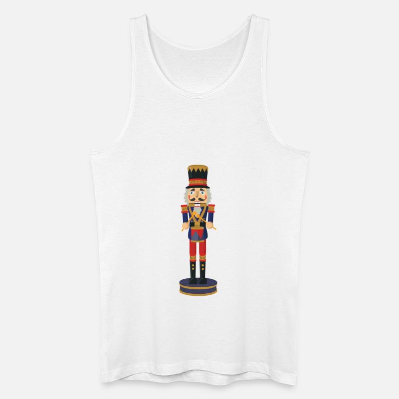 Nutcracker - Männer Bio Tank Top - Weiß