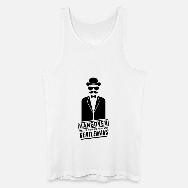 Hangover Junggesellenabschied - Männer Bio Tank Top - Weiß