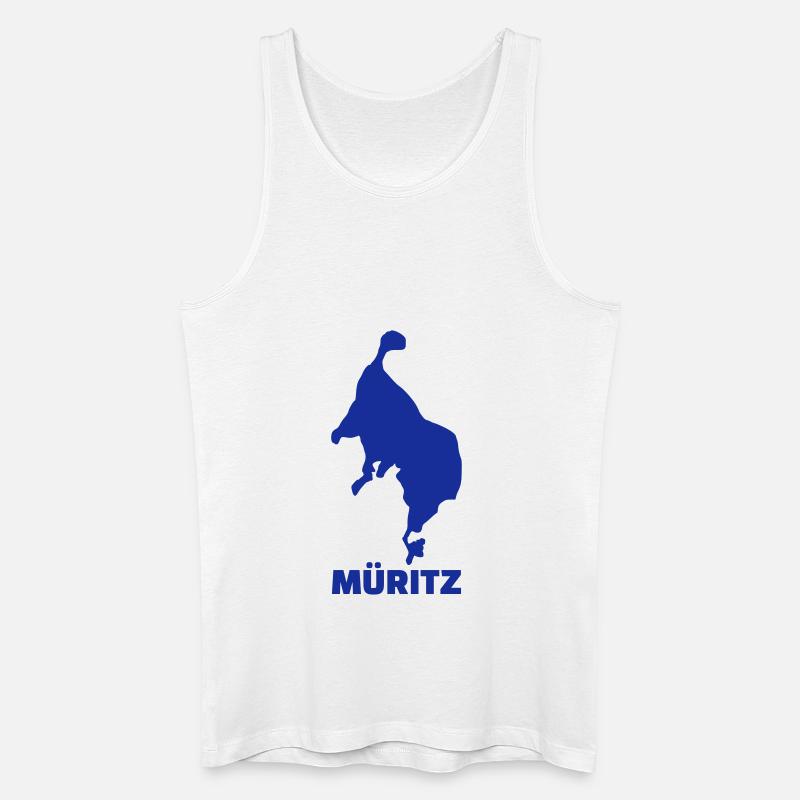 Müritz - Männer Bio Tank Top - Weiß
