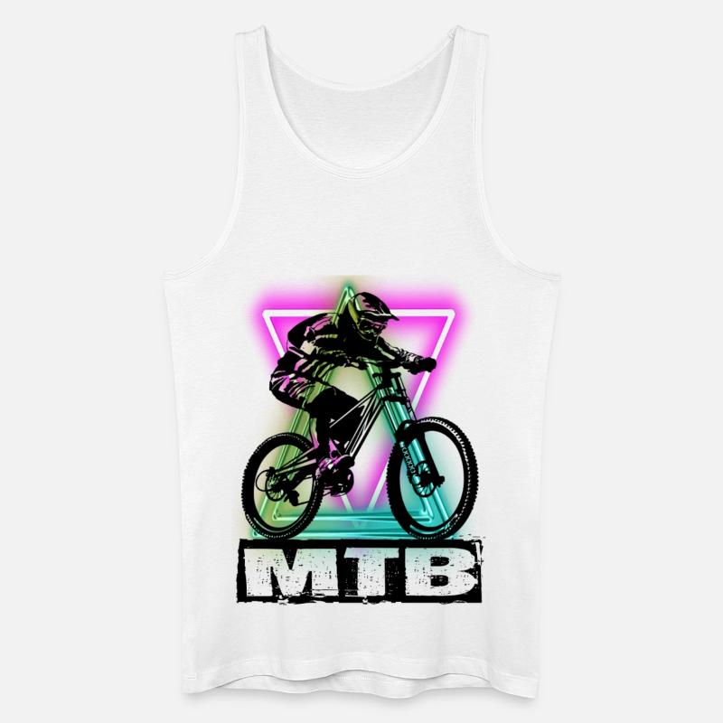 MTB - Männer Bio Tank Top - Weiß