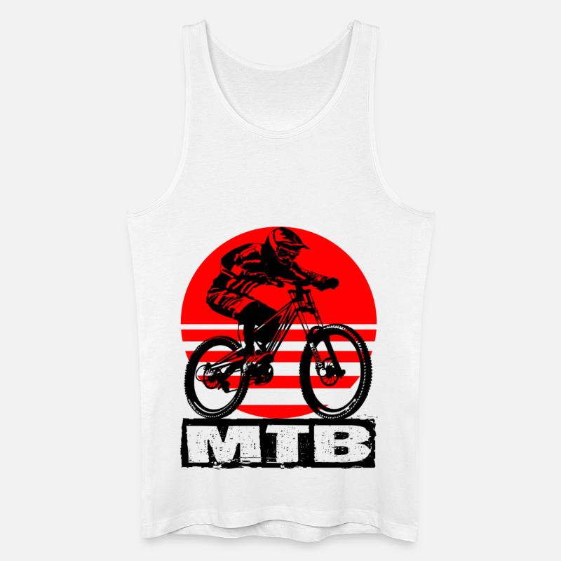MTB - Männer Bio Tank Top - Weiß