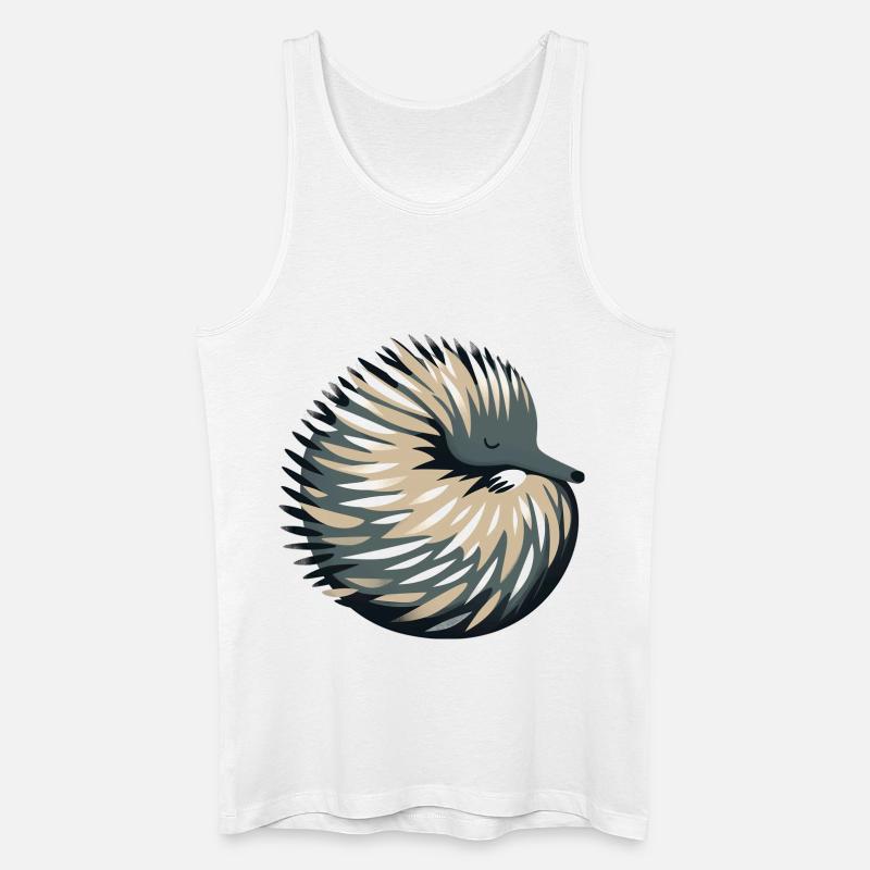 Ameisenigel - Männer Bio Tank Top - Weiß