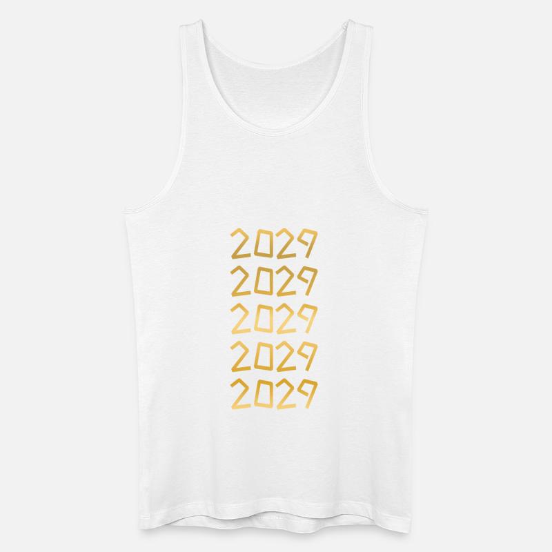 2029 - Männer Bio Tank Top - Weiß