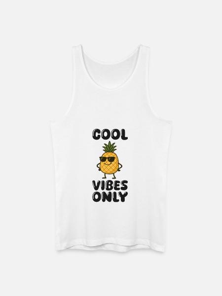ananas comic - Männer Bio Tank Top - Weiß