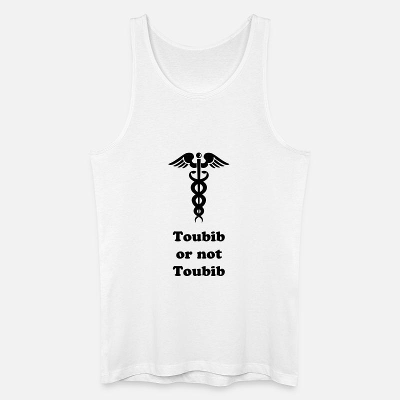 Doktor Arzt oder nicht? - Männer Bio Tank Top - Weiß