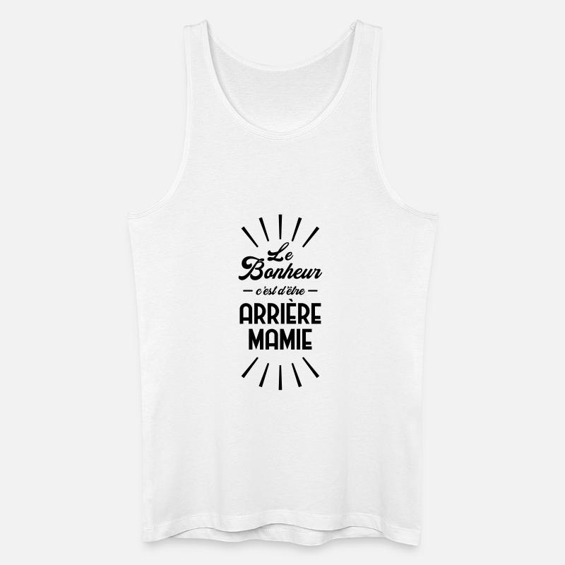 Großmütter / Oma / Mami / Großmutter / Mamy - Männer Bio Tank Top - Weiß