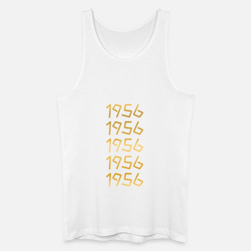 1956 - Männer Bio Tank Top - Weiß
