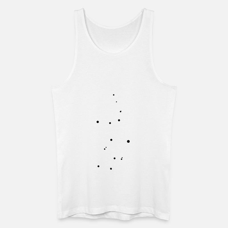 Virgo - Männer Bio Tank Top - Weiß