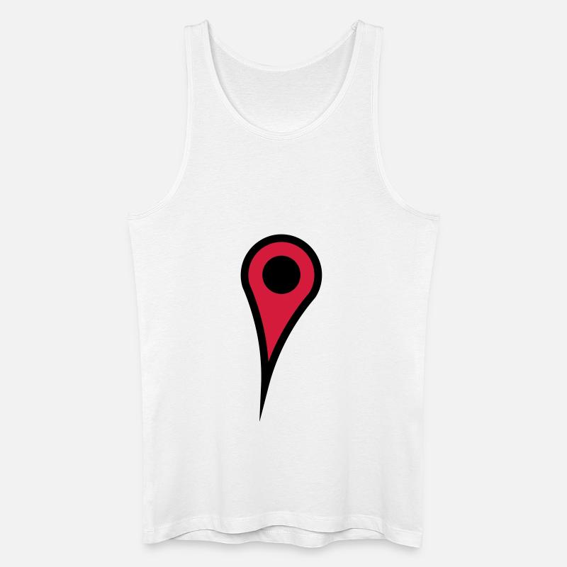 Standpunkt - Männer Bio Tank Top - Weiß