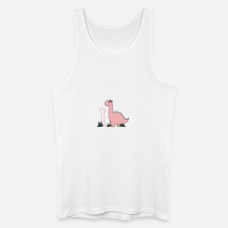 Buchstabe I - Männer Bio Tank Top - Weiß