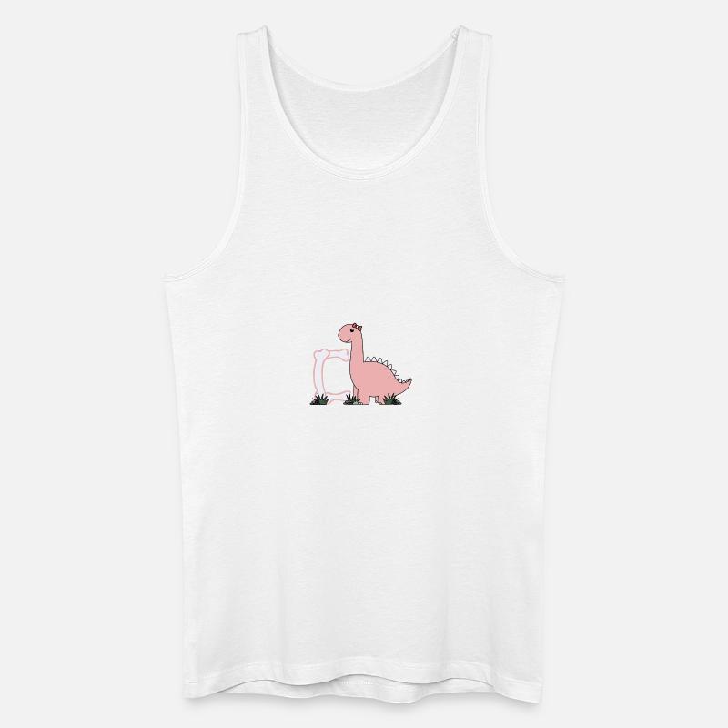 Buchstabe C - Männer Bio Tank Top - Weiß