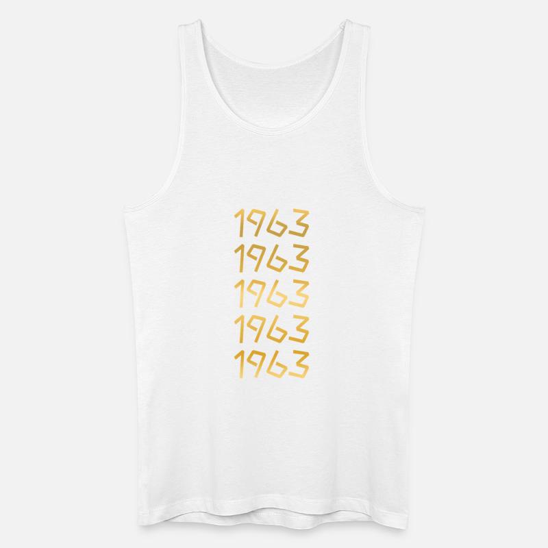 Freizeit 1963 - Männer Bio Tank Top - Weiß