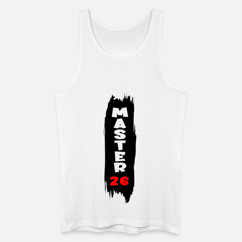 Master 2026 - Men’s Organic Tank Top - white