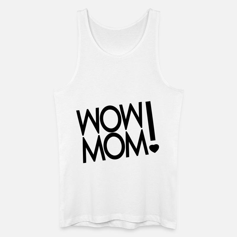 Mutter - Männer Bio Tank Top - Weiß