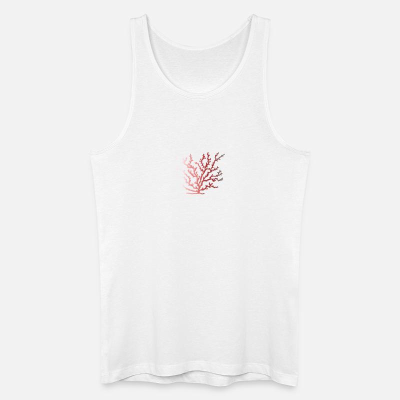 coralfantasy - Männer Bio Tank Top - Weiß