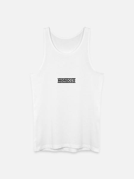 Morocco - Men’s Organic Tank Top - white