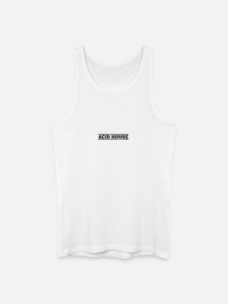 Acid House - Men’s Organic Tank Top - white