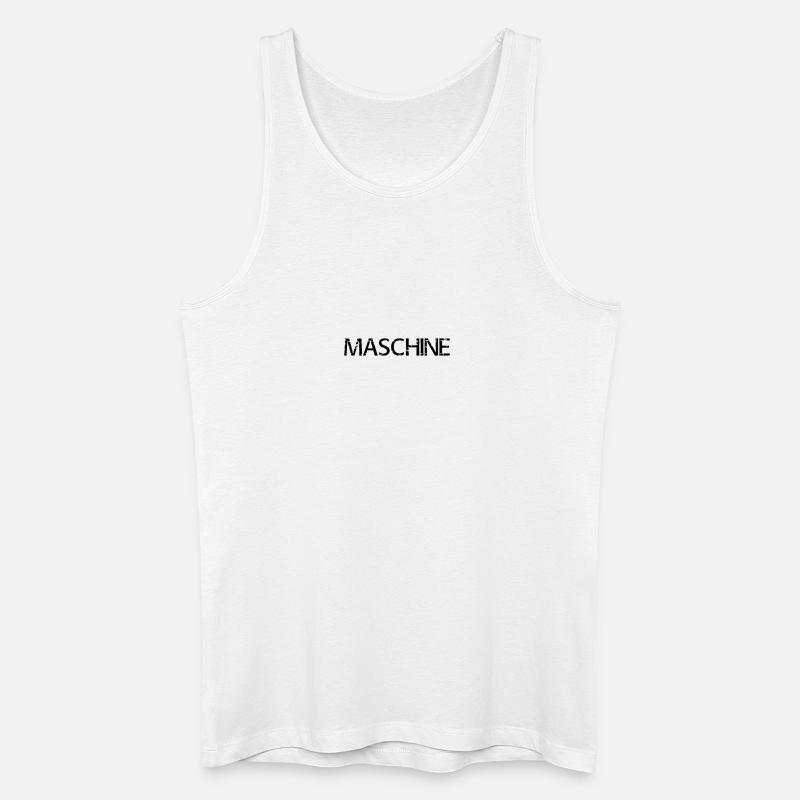 MACHINE - Débardeur bio Homme - blanc