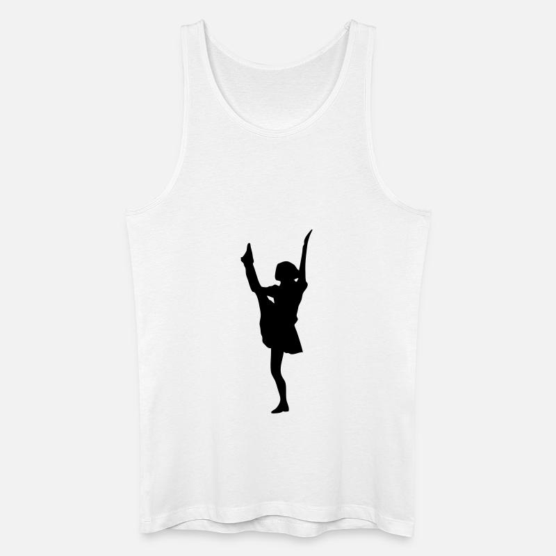 Funkenmarie - Männer Bio Tank Top - Weiß