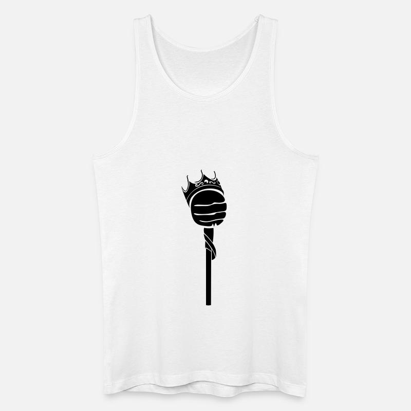 Lolly - Männer Bio Tank Top - Weiß