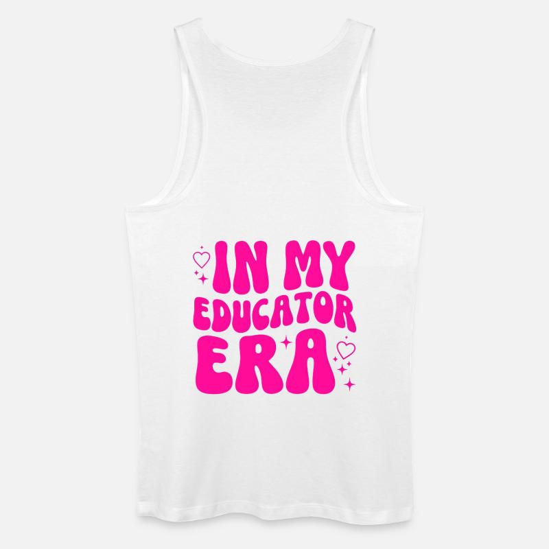Educator Profession Training Pedagogy Gift - Men’s Organic Tank Top - white