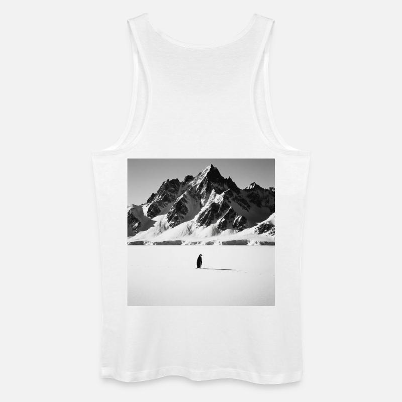 Nihilist Penguin - Männer Bio Tank Top - Weiß