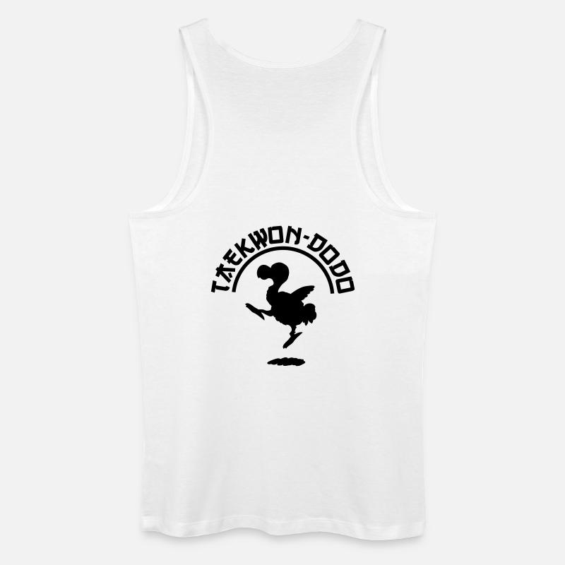 Taekwon-Dodo - Männer Bio Tank Top - Weiß