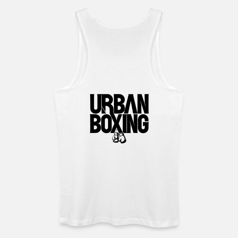 Boxing - Männer Bio Tank Top - Weiß