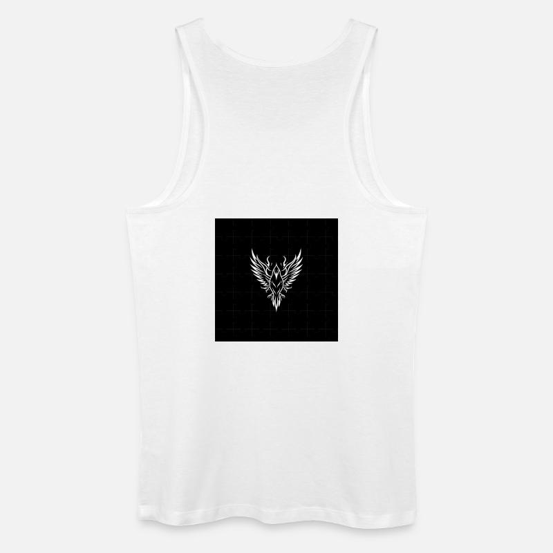 Black Eagle - Men’s Organic Tank Top - white