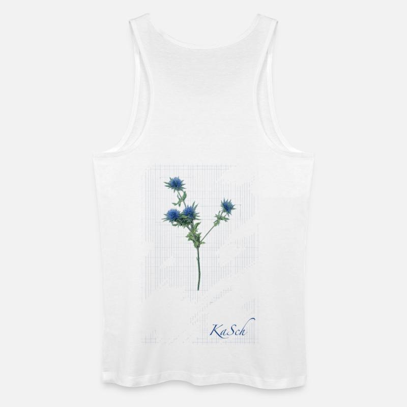 Distel_KaSch - Männer Bio Tank Top - Weiß