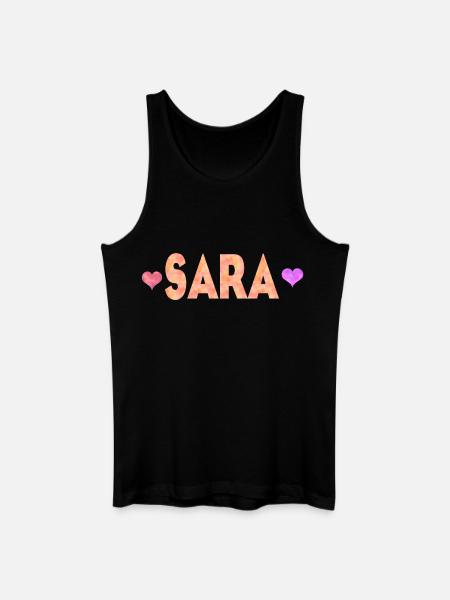 Sara - Débardeur bio Homme - noir
