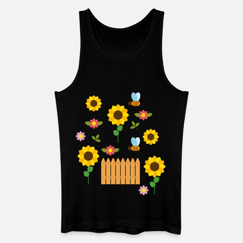 Sommer - Männer Bio Tank Top - Schwarz