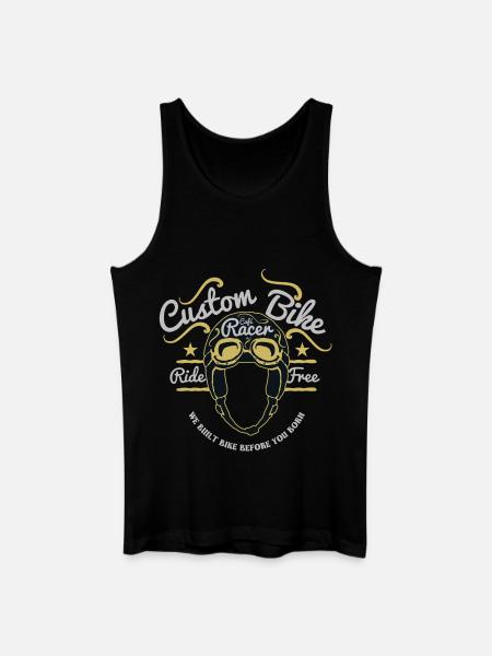Motorcycle, Biker, Screwdriver - Men’s Organic Tank Top - black