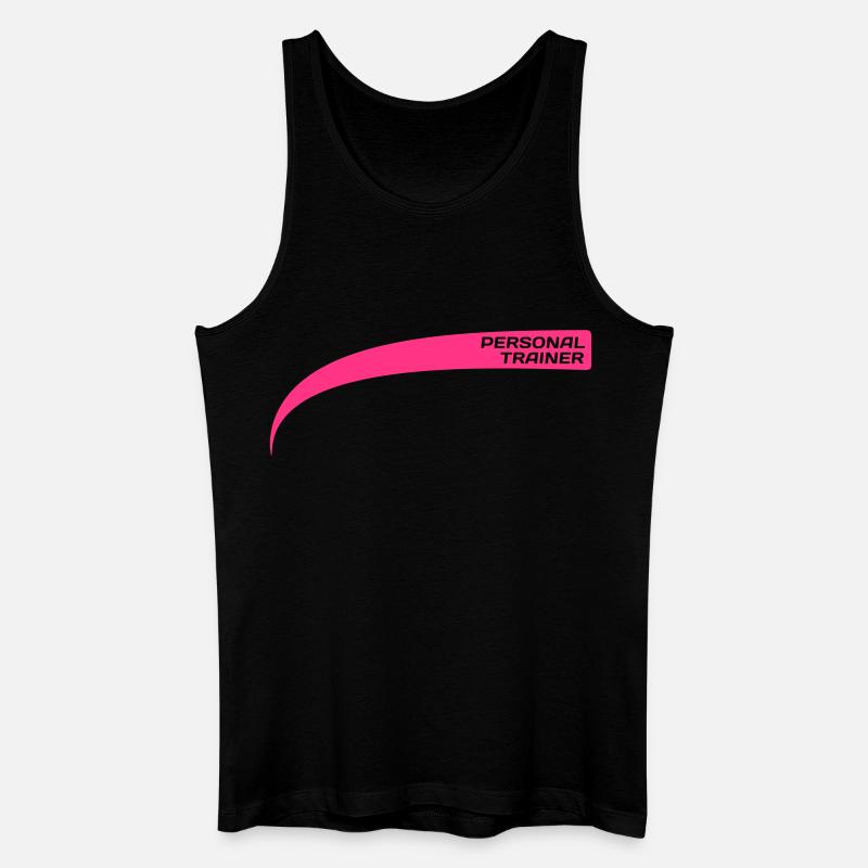 Personal trainer / Drill Instructor - Männer Bio Tank Top - Schwarz