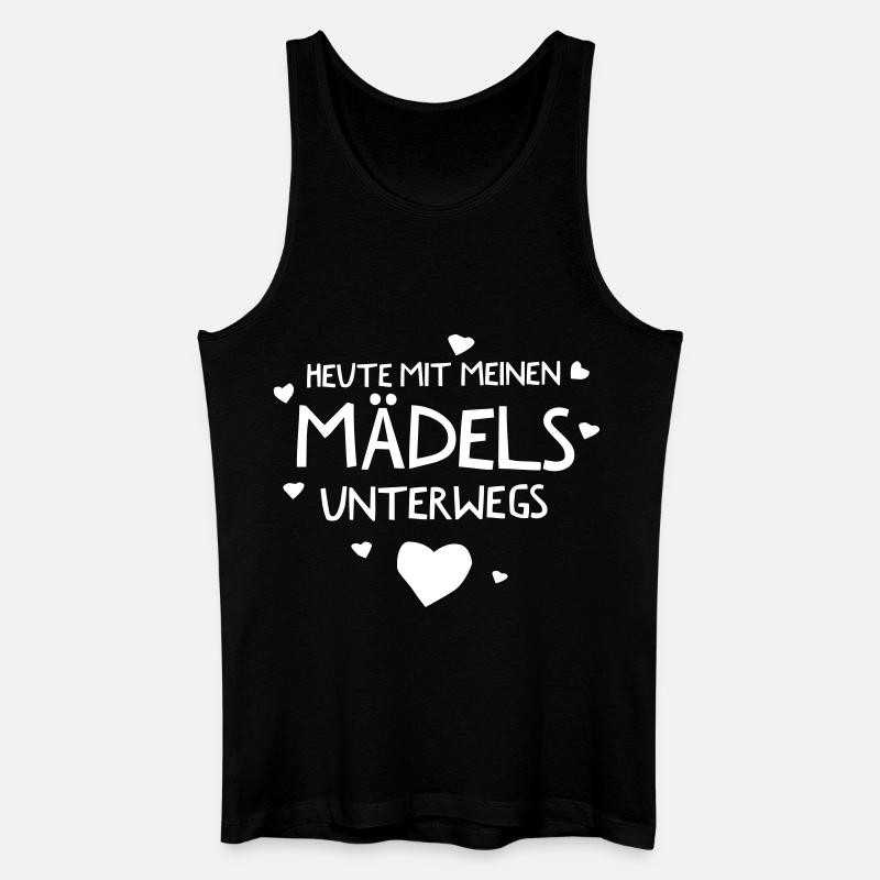 Junggesellinnenabschied - Männer Bio Tank Top - Schwarz