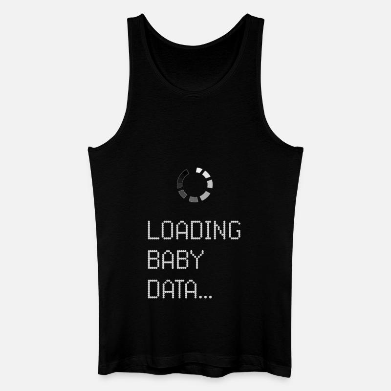 Loading Baby Data - Männer Bio Tank Top - Schwarz