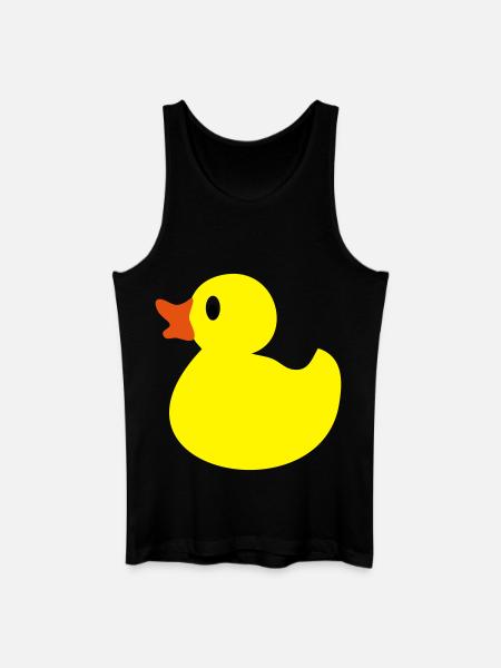 rubber duck - Men’s Organic Tank Top - black