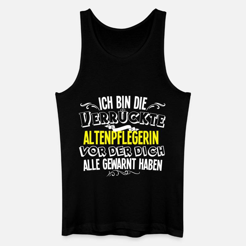 Altenpflegerin - Männer Bio Tank Top - Schwarz