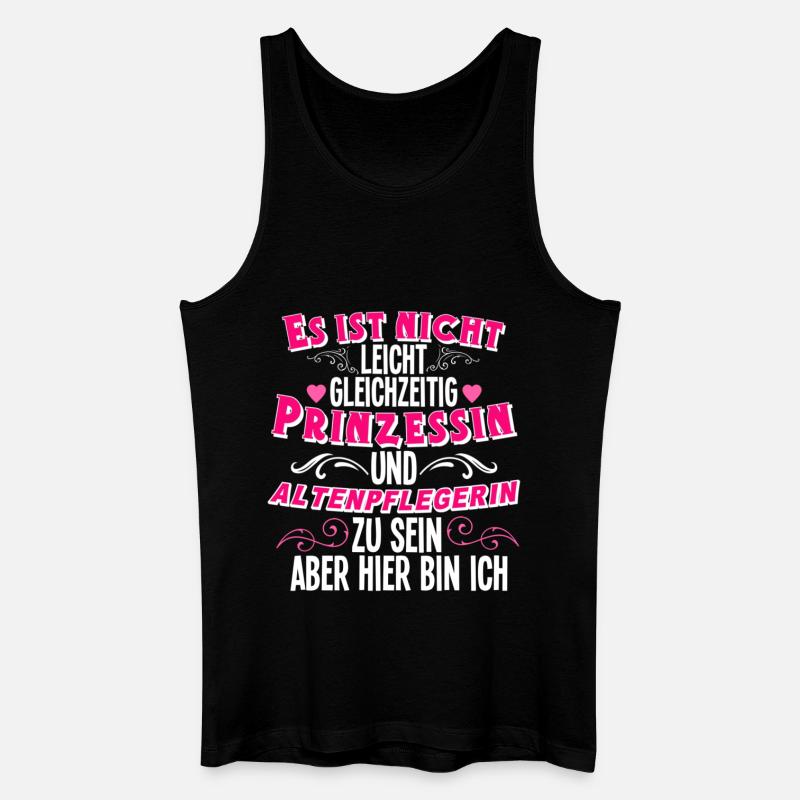 Altenpflegerin - Männer Bio Tank Top - Schwarz
