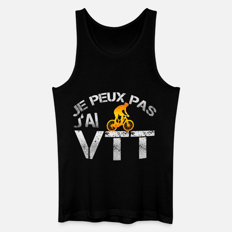 vtt - Männer Bio Tank Top - Schwarz