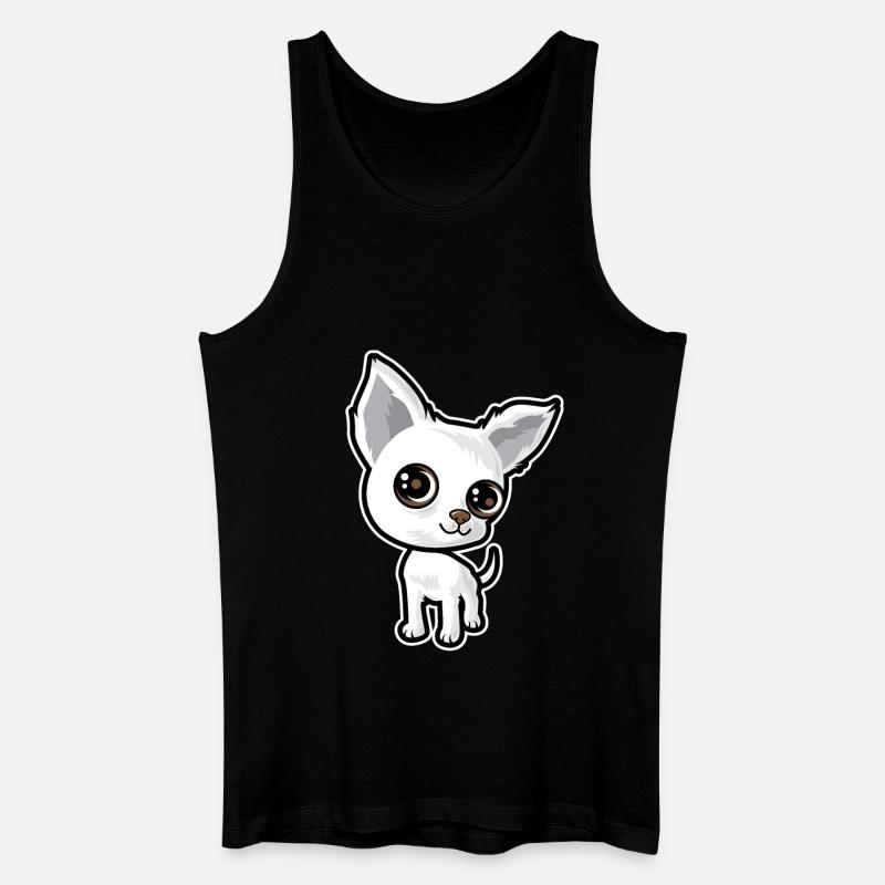 Welpe - Männer Bio Tank Top - Schwarz