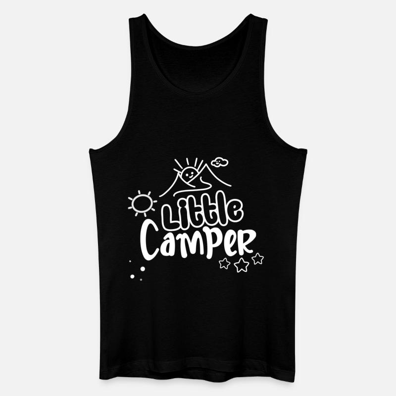 Little Camper - Männer Bio Tank Top - Schwarz